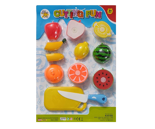 BK009 - Cutting Fruit Fun Blister