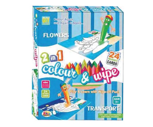 EP006 - Color & Wipe 2 in 1 - Transport/Flowers